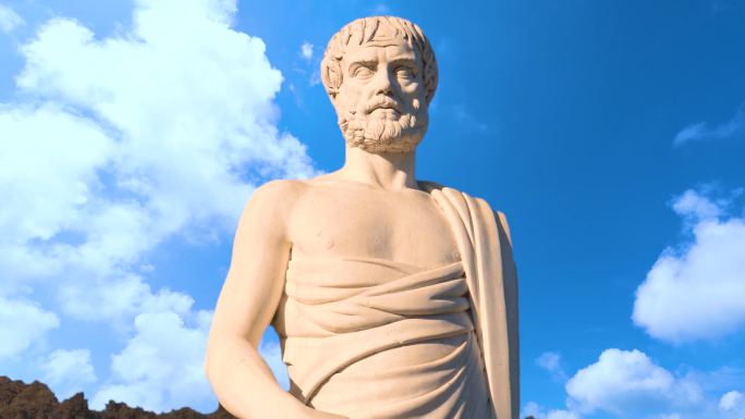 亚里士多德，雕像