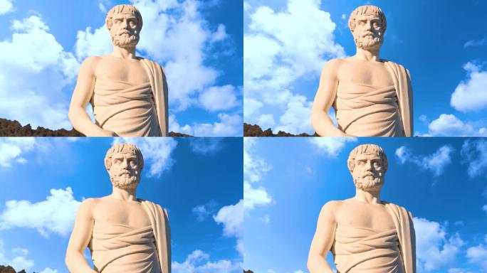 亚里士多德，雕像