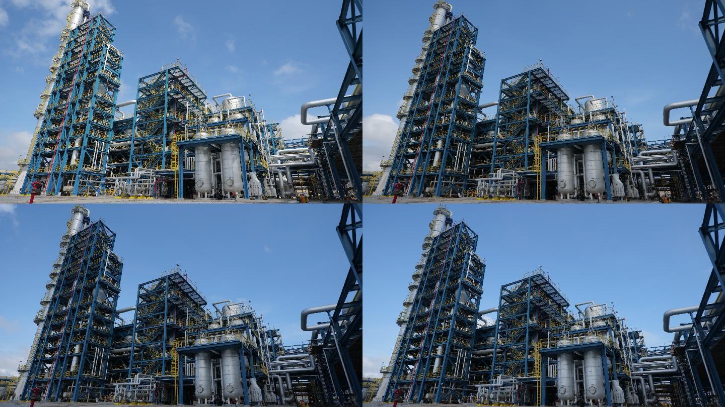 化工厂化学 能源 工业园生产线 建筑工地