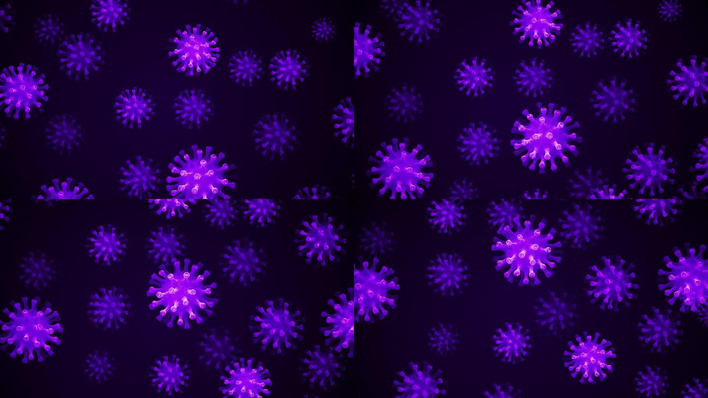 流感流行和新型冠状病毒、SARS、MeRS、H1N1、COVID-19 NCOV传播显微镜观察、全球