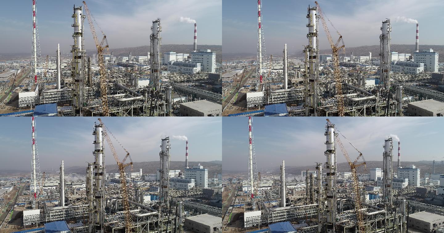 化工厂 内蒙古汇能  化学工业园 能源