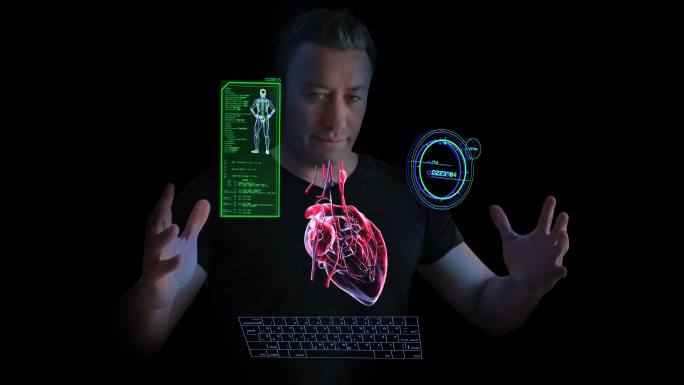 虚拟心脏研究模拟人工智能组织