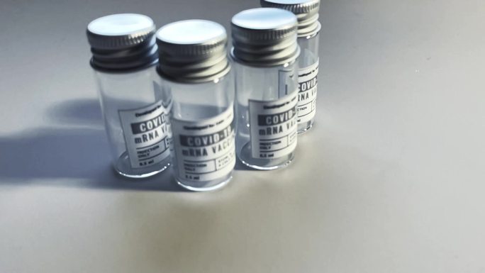 新冠疫苗空瓶4K疫情医院防护服众志成城抗