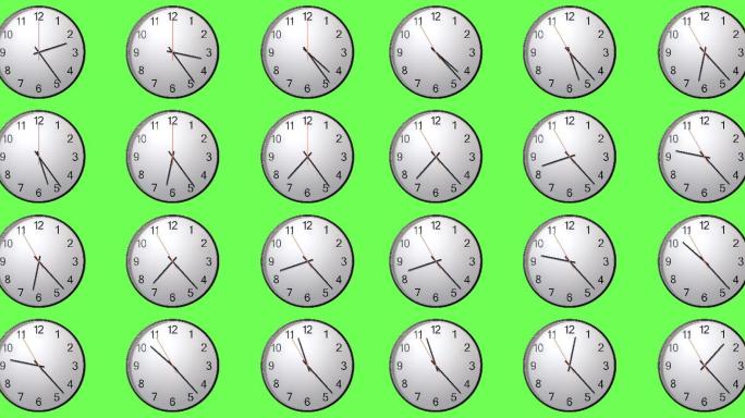 可循环12小时延时时钟