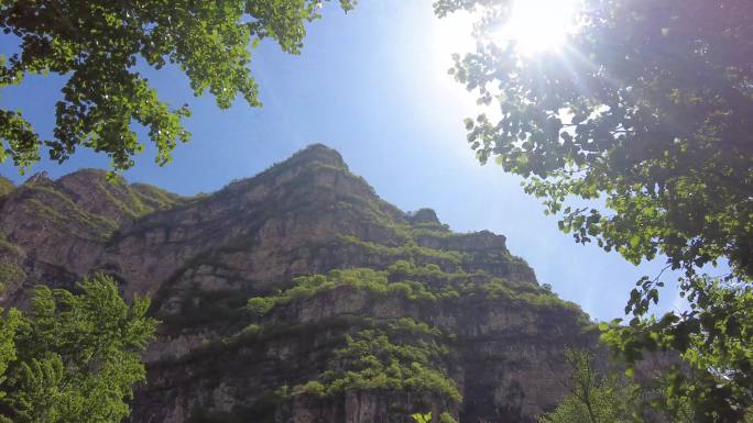 青山绿水乡村旅游绿色发展北京房山十渡风光