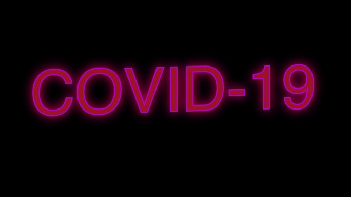 冠状病毒Sars-Cov-2 Covid-2 2019nCoV背景动画