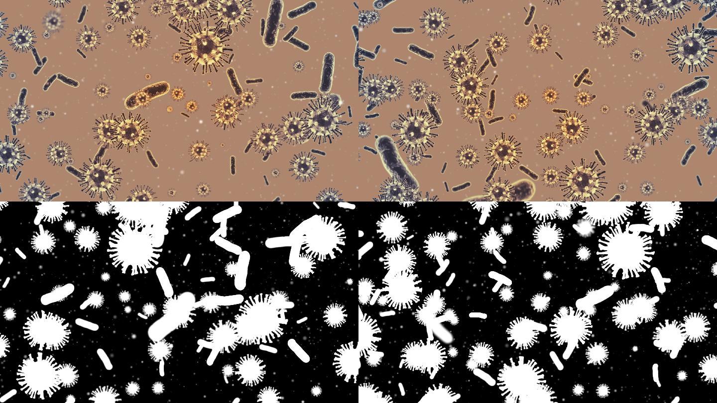 细菌特写α通道微生物