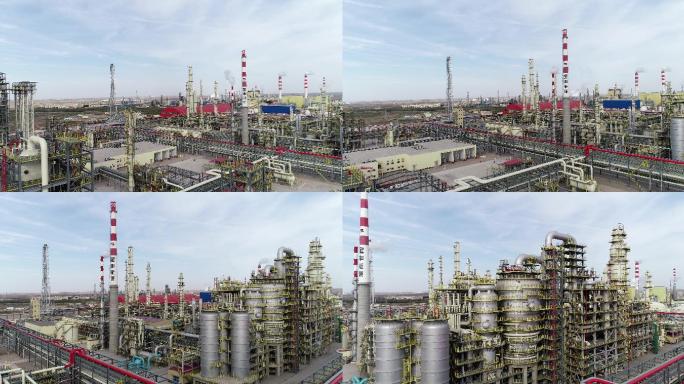 化工厂宝丰能源工业园生产线石油石化化学