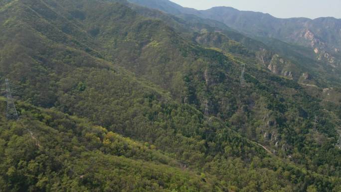 航拍北京大西山鹫峰01