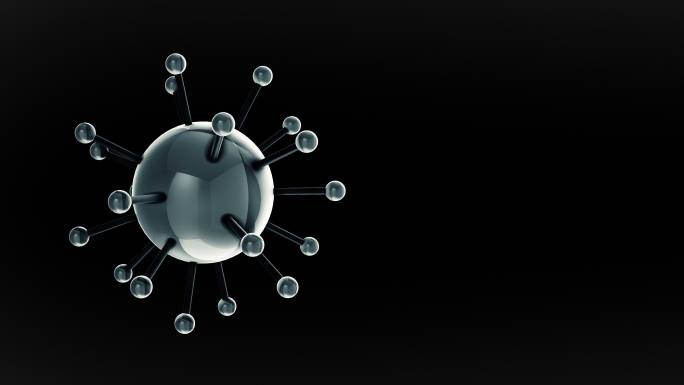 闪耀玻璃概念的流感流行和新型冠状病毒、SARS、MeS、H1N1、COVID-19 NCOV传播显微