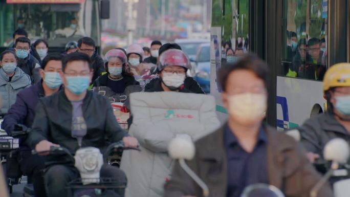 骑电动车、电瓶车、电动车大军