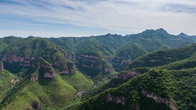 藏山 太行山 4K 航拍