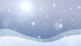 4K冬季雪花唯美粒子视频背景视频素材