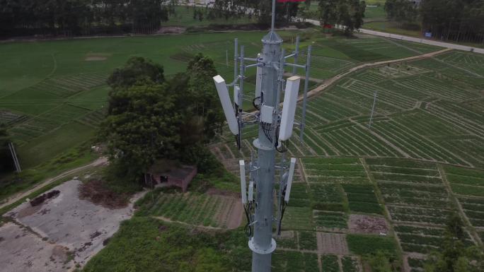 农村信号发射塔通信基站通信设备手机信号
