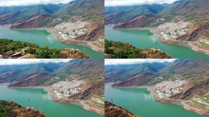 B148 从大寨角度看白鹤滩大坝