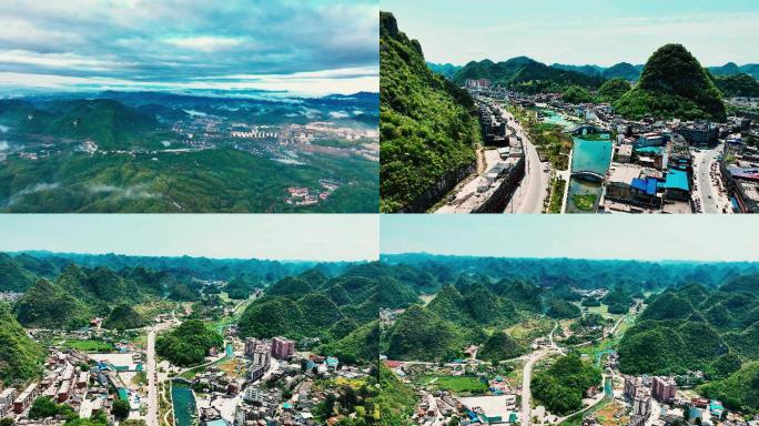 4K航拍贵州荔波