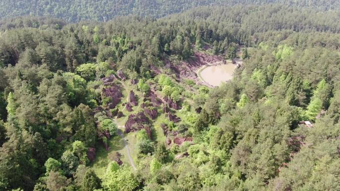 湖南 湘西 红石林 风景区 航拍