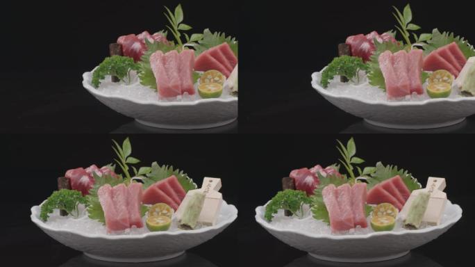 日本料理金枪鱼刺身拼盘
