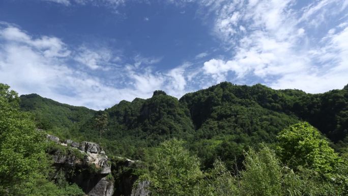 秦岭延时  秦岭山水  秦岭  西安