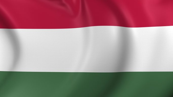 匈牙利国旗的视频动画