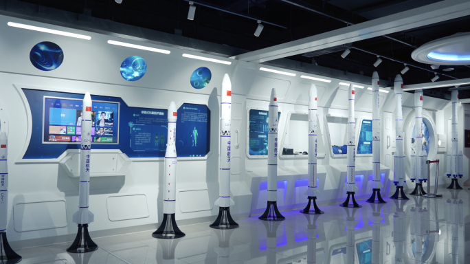 中国航天科技馆火箭导弹展厅