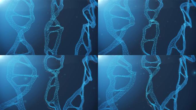 DNA自旋未来数字背景