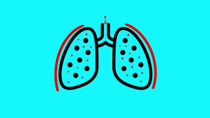 肺部动画肺部感染