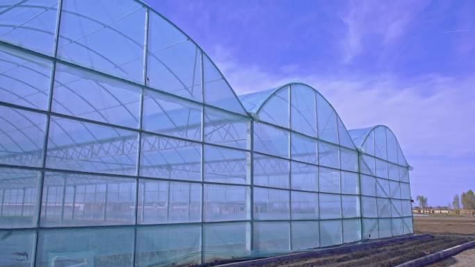 4K现代化温室大棚戈壁农业