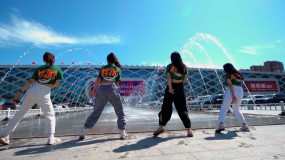 街舞活力青春运动城市时尚年轻年轻人视频素材