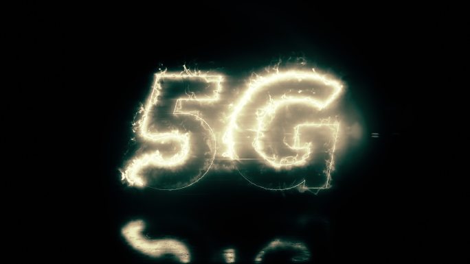 5G标题信息革命片头文字