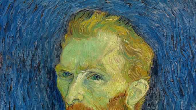 梵高自画像