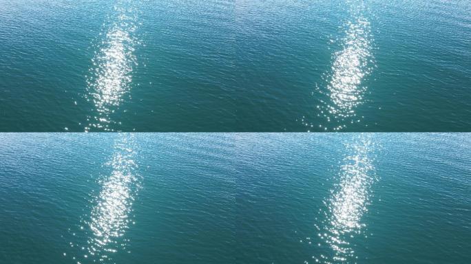 云南 泸沽湖 格姆神峰 航拍 水波 空镜