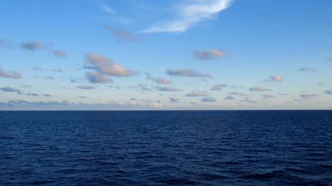 【4K】大海-平静海面-大海蓝天