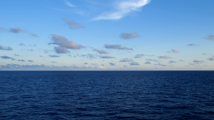 【4K】大海-平静海面-大海蓝天