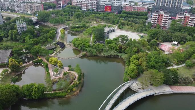 福州闽侯青口中央公园，唯美大气自然湖景