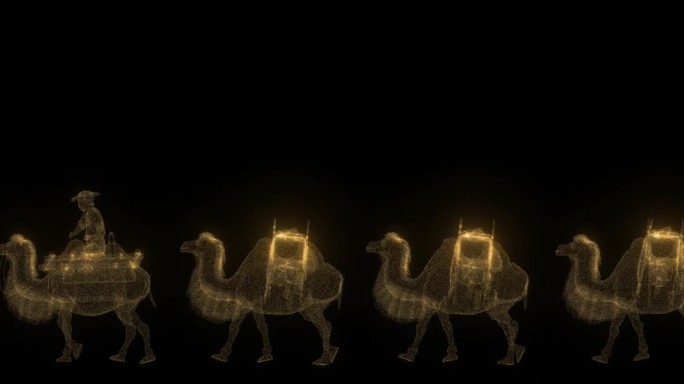 骆驼黄色粒子