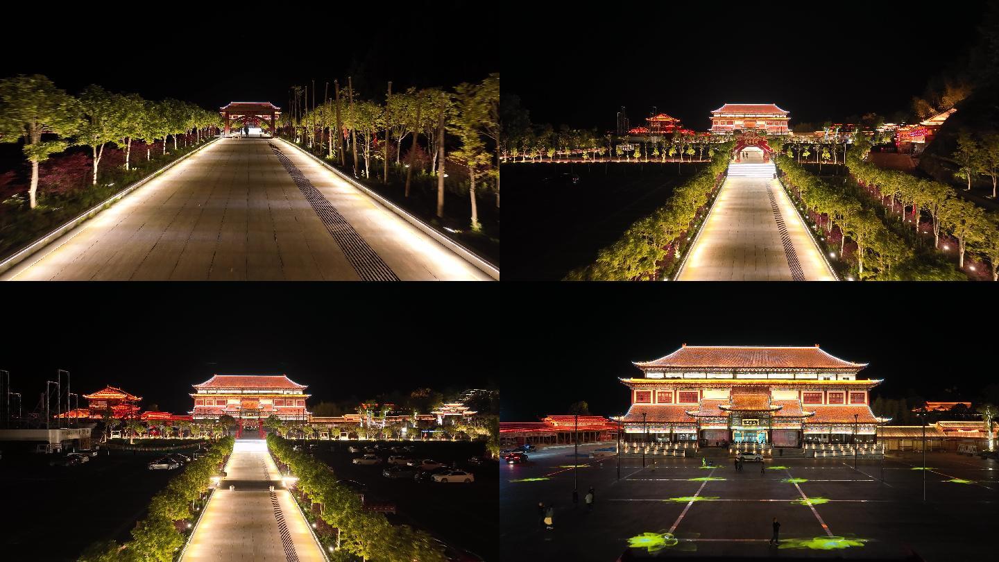 湖南龙山太平山景区夜景