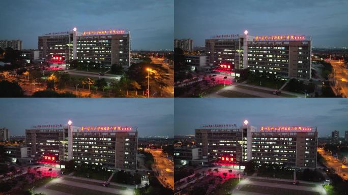 广州医科大学附属第二医院番禺院区夜景