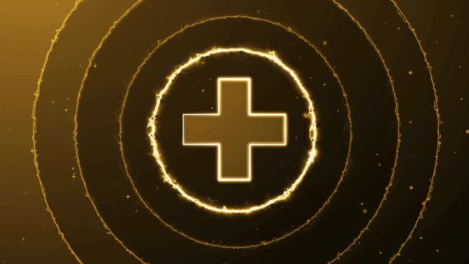 4K医疗背景，带加号循环