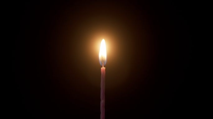 温馨的生日蜡烛