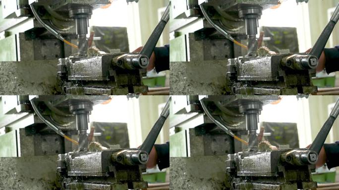 4k产业集聚区企业工业园工人操作B