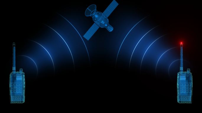 4K卫星对讲机传输与接收通道循环