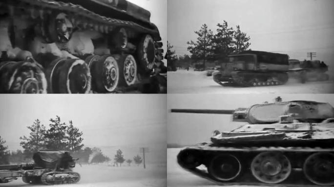 苏联莫斯科保卫战坦克影像19