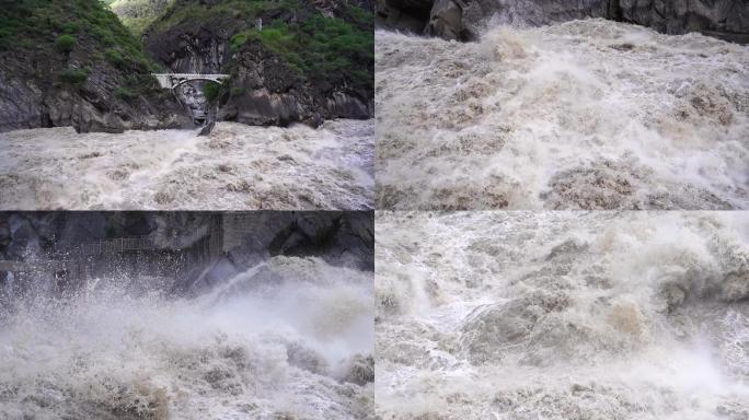 长江第一峡虎跳峡实拍50帧素材