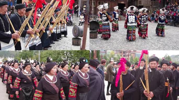 贵州民俗载歌载舞的节日活动