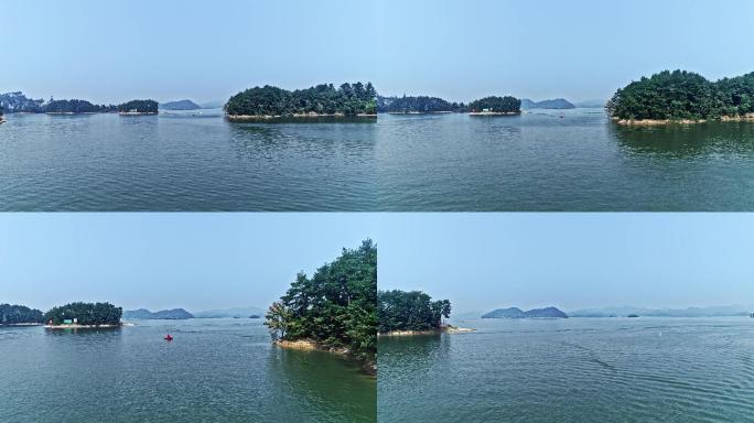 航拍千岛湖 千岛湖 生态 自然 旅游度假