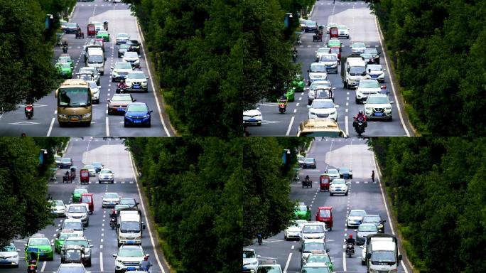 城市道路 中国道路  繁忙交通