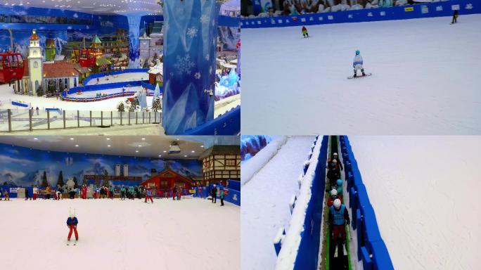 长沙大王山湘江欢乐城滑雪