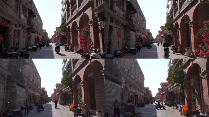 泉州花巷老街巷子胡同民国街道夏日午后