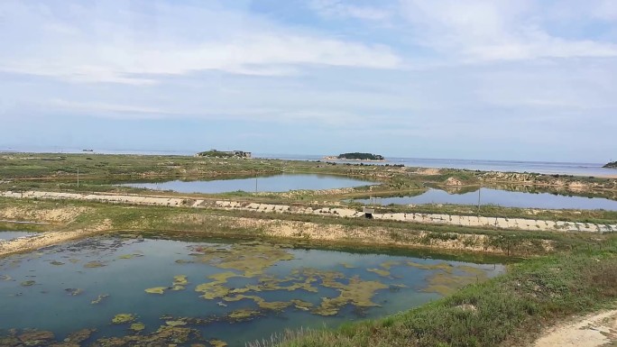 实拍青岛海边旅游风光